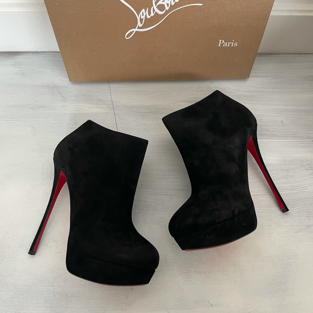 ❌SOLD❌Christian Louboutin Dirdibootie 150 Platform - Picture 6 of 13